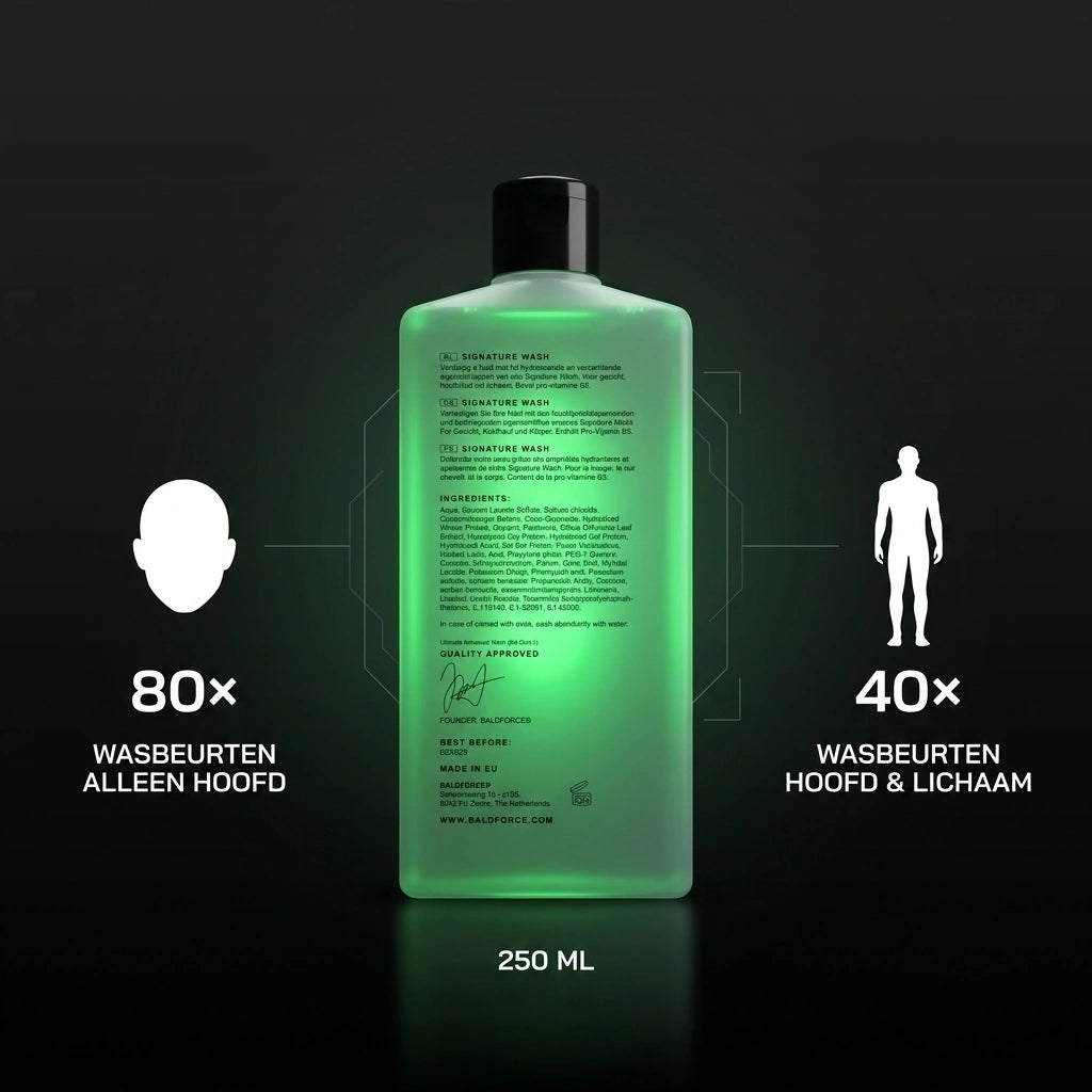 SET - 1x Signature Wash (250ml) + 1x After shave met SPF (50ml) + 1x Nachtcrème (50ml)