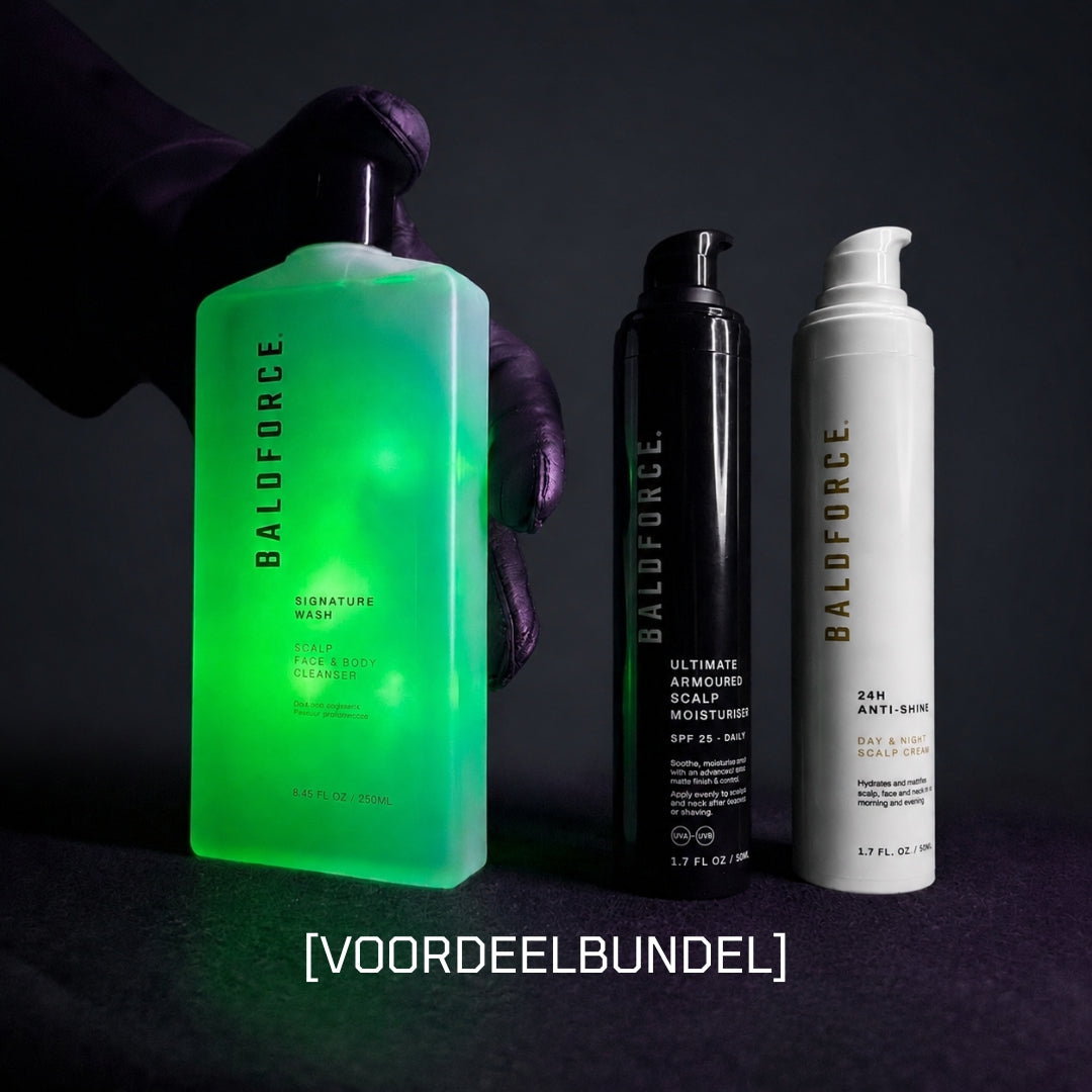 SET - 1x Signature Wash (250ml) + 1x After shave met SPF (50ml) + 1x Nachtcrème (50ml)