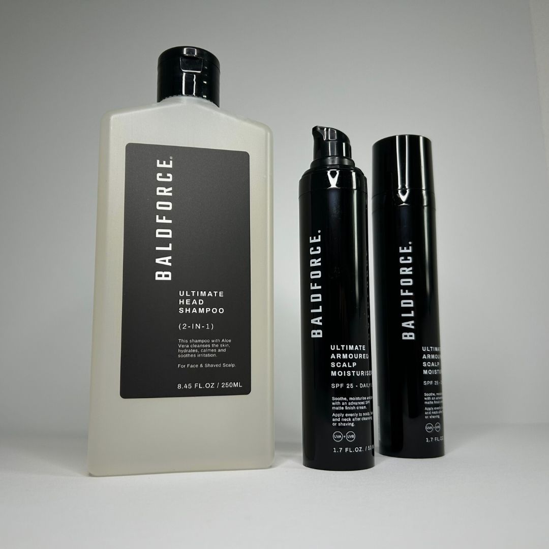 SET- Hoofd Shampoo + 2x Baldforce Moisturizer
