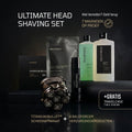 ULTIMATE HEAD SHAVING SET